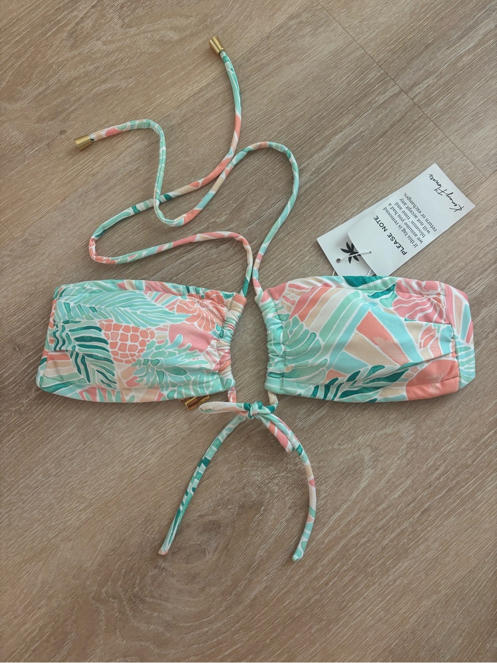 Kenny Flowers Women’s Bandeau Swim Top Hawaii